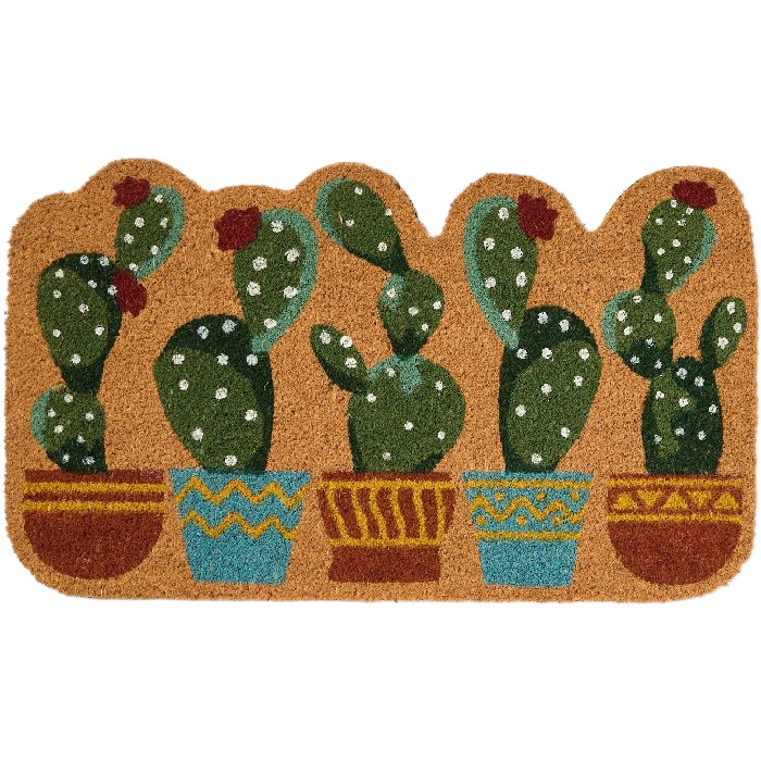 home-textiles/carpets-rugs/coincasa-coconut-doormat-with-cactus-print-beige
