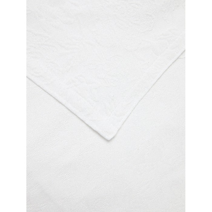 home-textiles/bedspreads-duvets-quilts/coincasa-solid-floral-cotton-blend-bedspread-white-6811356