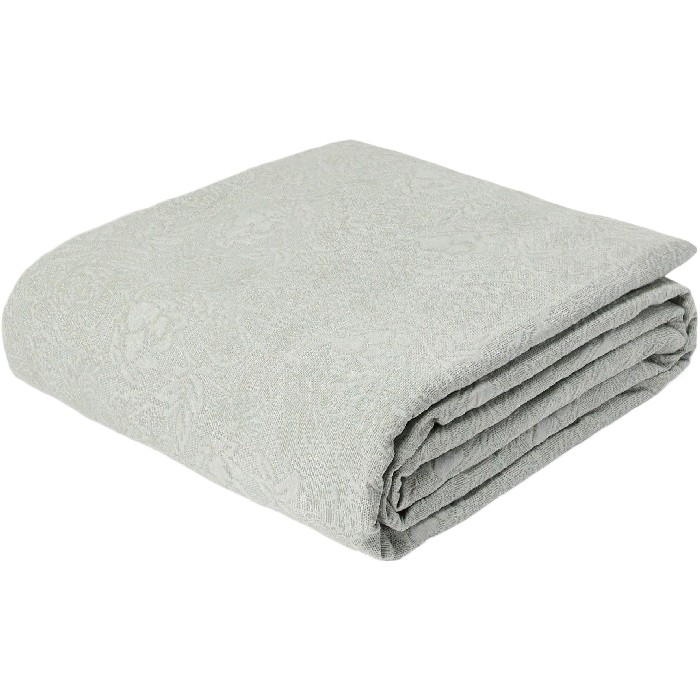home-textiles/bedspreads-duvets-quilts/coincasa-solid-floral-cotton-blend-bedspread-green