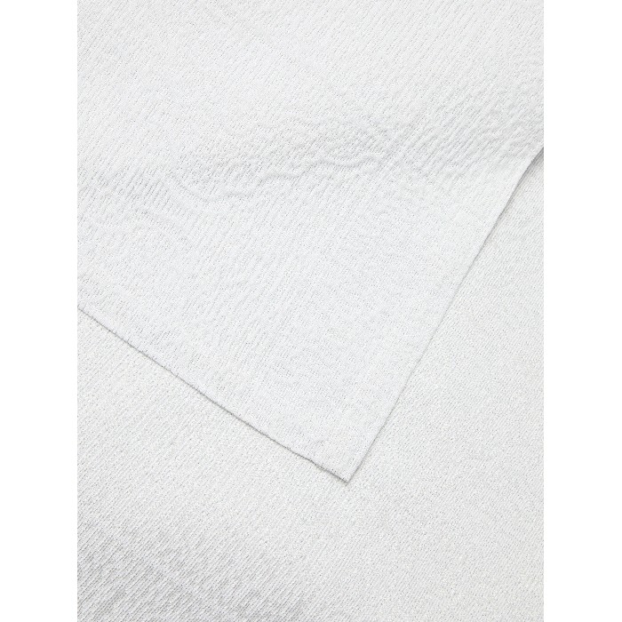 home-textiles/bedspreads-duvets-quilts/coincasa-solid-geometric-cotton-blend-bedspread-white