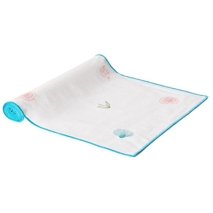home-textiles/table-cloths-runners/coincasa-cotton-table-runner-with-marine-embroidery-6812896