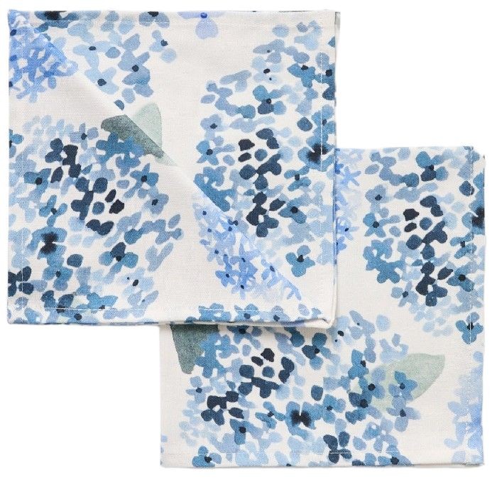 tableware/miscellaneous-tableware/coincasa-set-of-2-cotton-panama-napkins-with-hydrangea-print-6813064