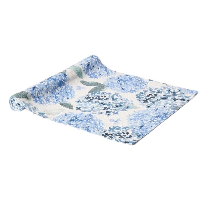 home-textiles/table-cloths-runners/coincasa-cotton-panama-table-runner-with-hydrangea-print-6813065