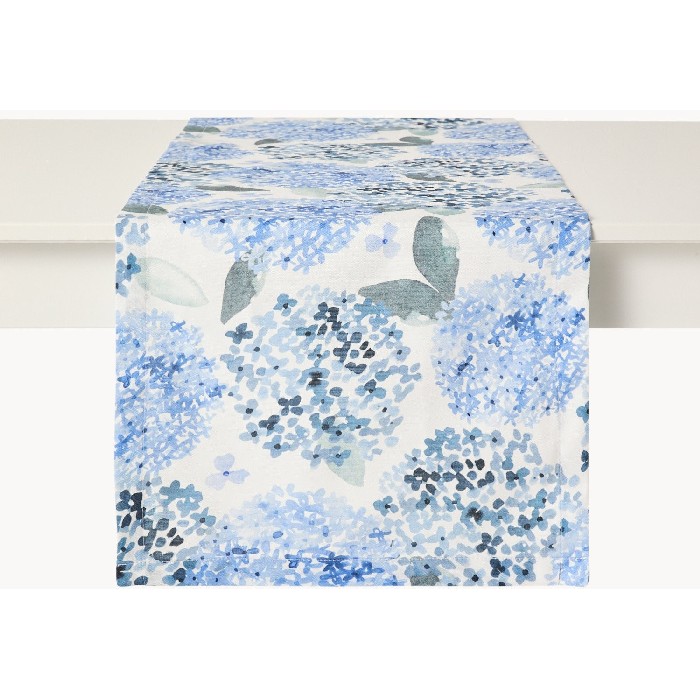 home-textiles/table-cloths-runners/coincasa-cotton-panama-table-runner-with-hydrangea-print-6813065