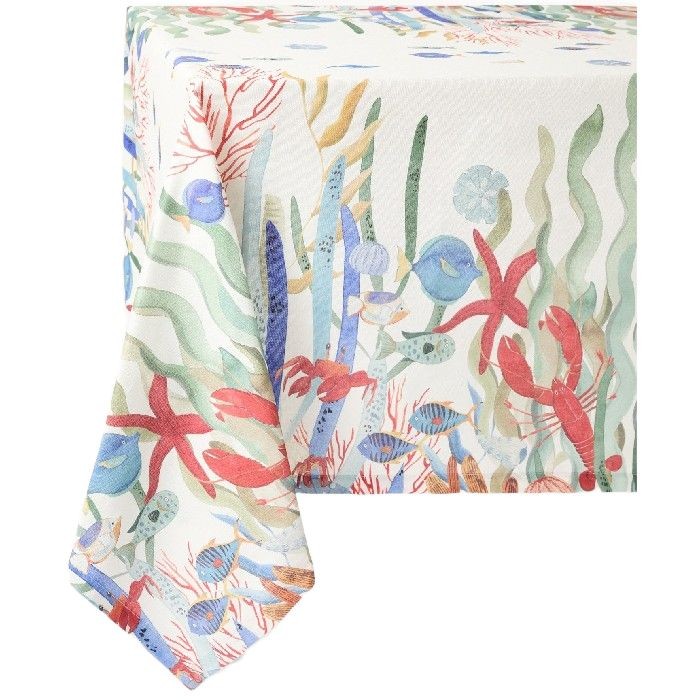 home-textiles/table-cloths-runners/coincasa-cotton-twill-tablecloth-with-seabed-print-6813078
