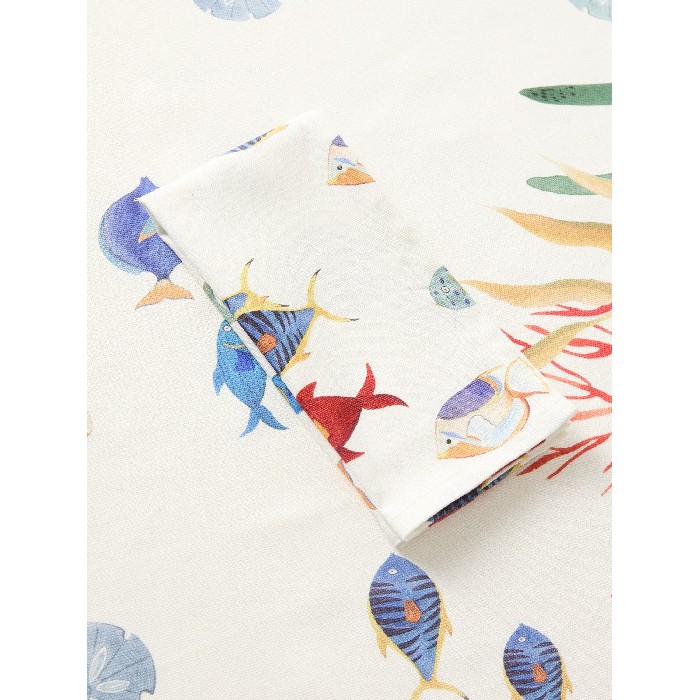 tableware/miscellaneous-tableware/coincasa-set-of-2-cotton-twill-napkins-with-seabed-print-6813080