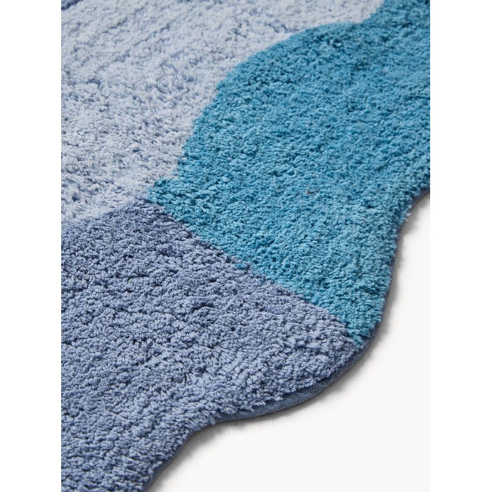 home-textiles/bathroom-carpets/coincasa-tufted-cotton-bath-mat-with-wavy-edge-6813228