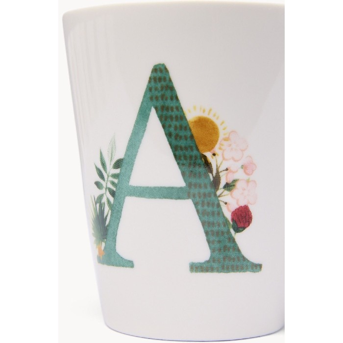 tableware/mugs-cups/coincasa-new-bone-china-mug-letter-a