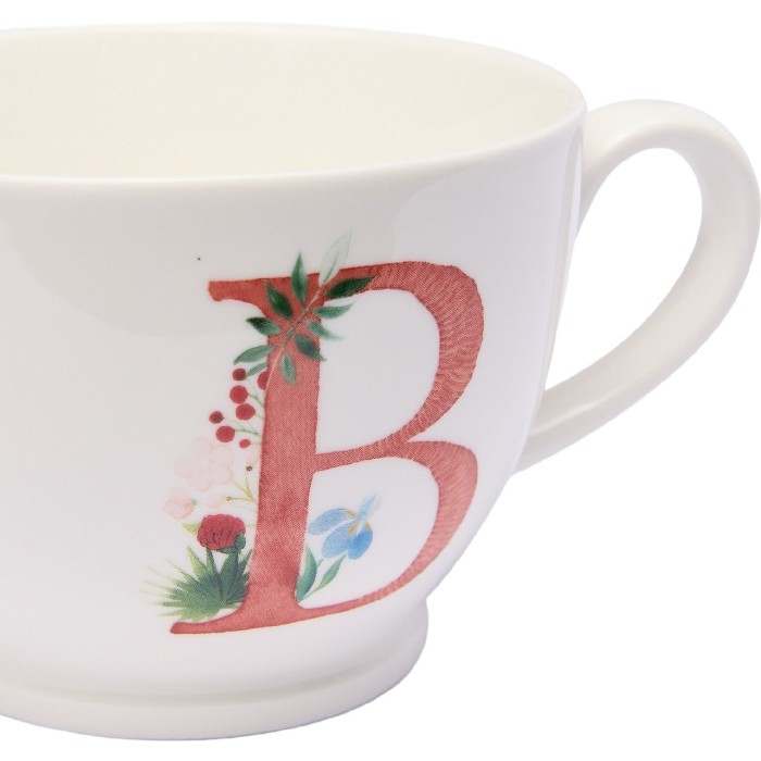 tableware/mugs-cups/coincasa-new-bone-china-breakfast-mug-letter-b