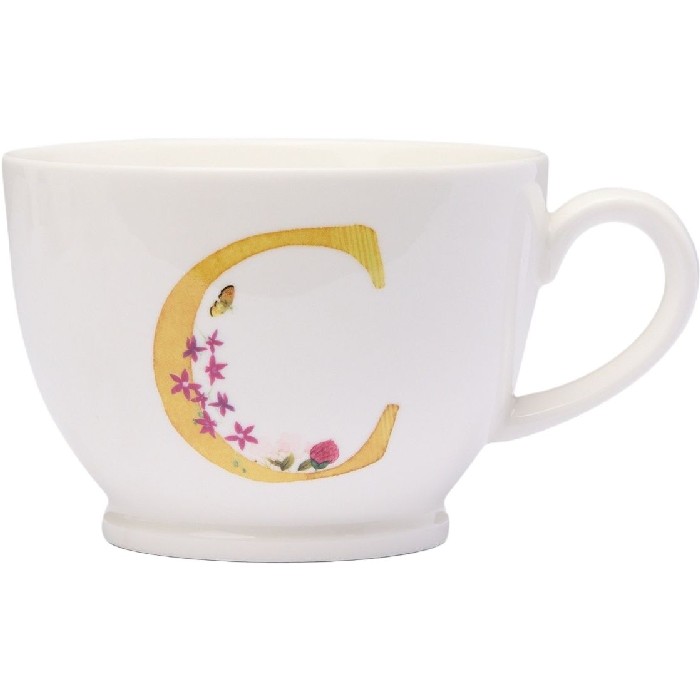tableware/mugs-cups/coincasa-new-bone-china-breakfast-mug-letter-c