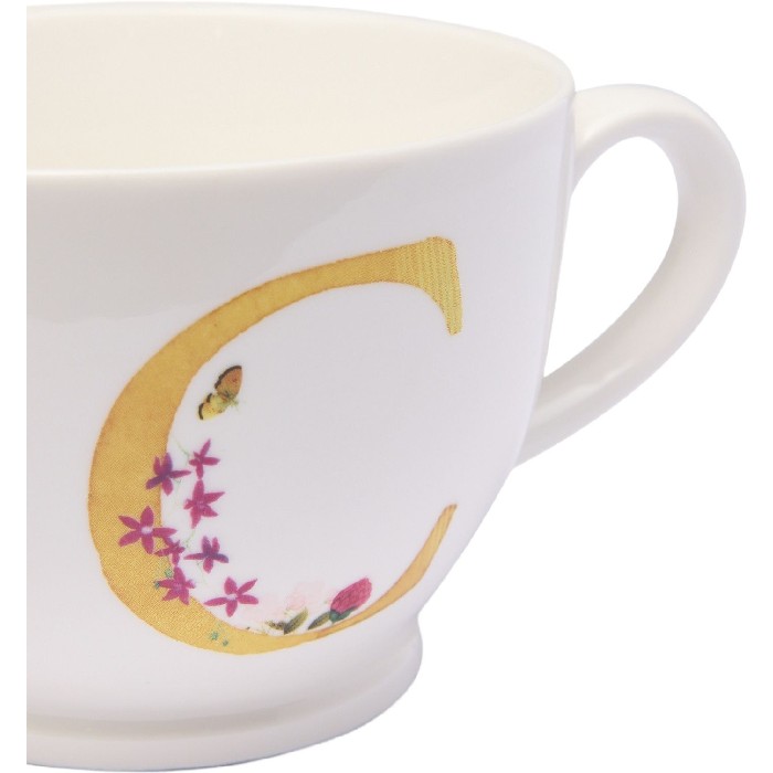 tableware/mugs-cups/coincasa-new-bone-china-breakfast-mug-letter-c
