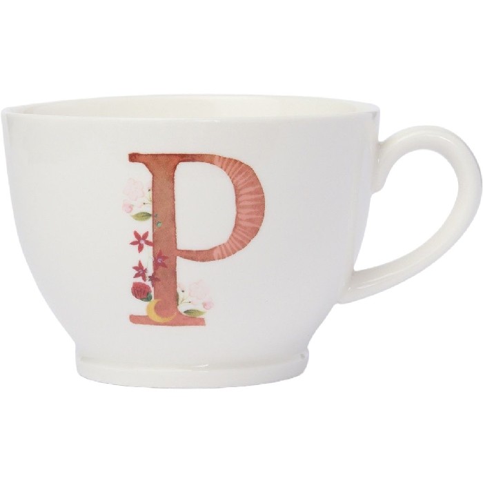 tableware/mugs-cups/coincasa-new-bone-china-breakfast-mug-letter-p