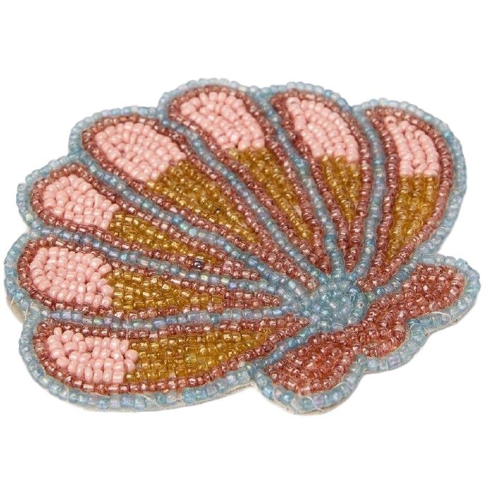 tableware/placemats-coasters-trivets/coincasa-set-of-4-handmade-glass-beaded-coasters-6813621