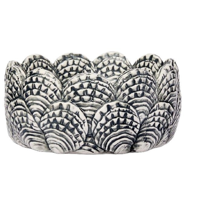 tableware/centrepieces-fruit-bowls/coincasa-ceramic-bowl-with-oyster-detail-6813633
