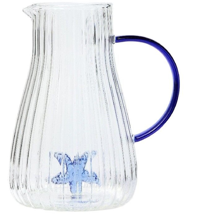 tableware/carafes-jugs-bottles/coincasa-borosilicate-glass-carafe-with-starfish-detail-6813649