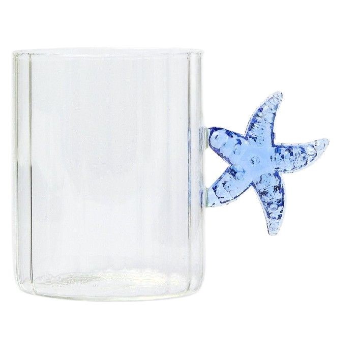 tableware/mugs-cups/coincasa-borosilicate-glass-mug-with-starfish-detail-6813650