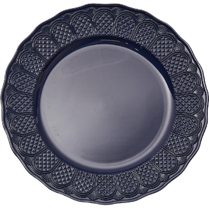 tableware/plates-bowls/coincasa-solid-colour-plastic-charger-plate-6813676
