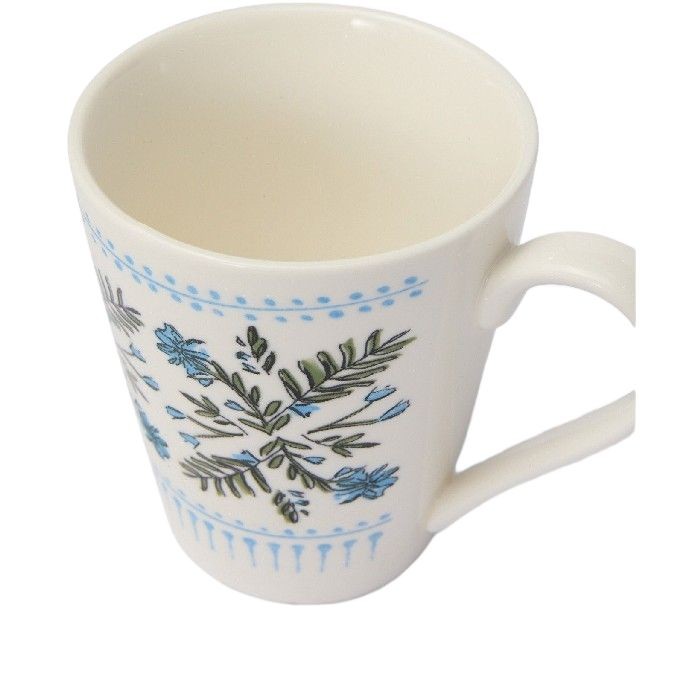 tableware/mugs-cups/coincasa-porcelain-mug-with-flower-motif-6813761