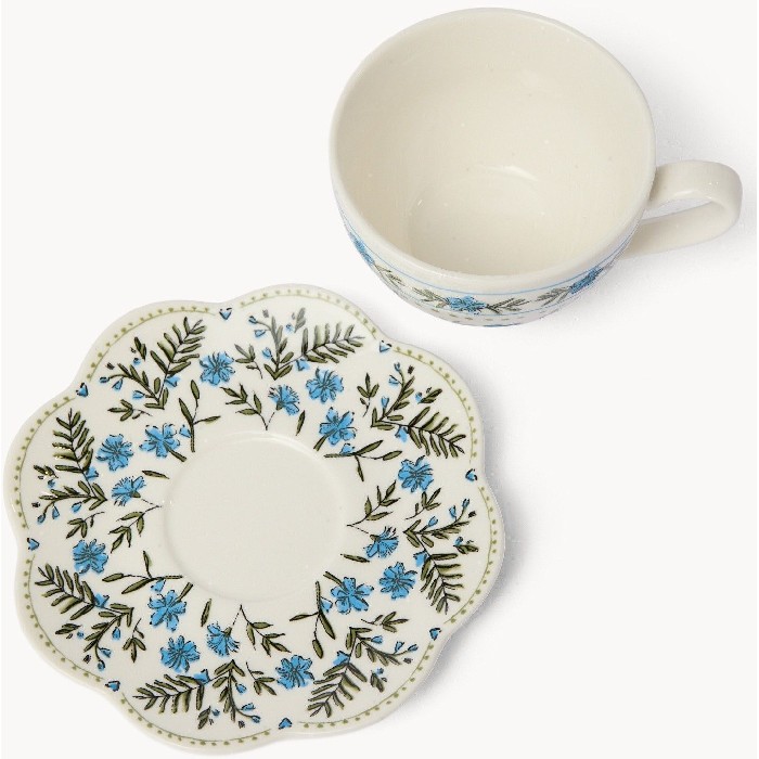 tableware/mugs-cups/coincasa-porcelain-teacup-with-flower-motif-6813763