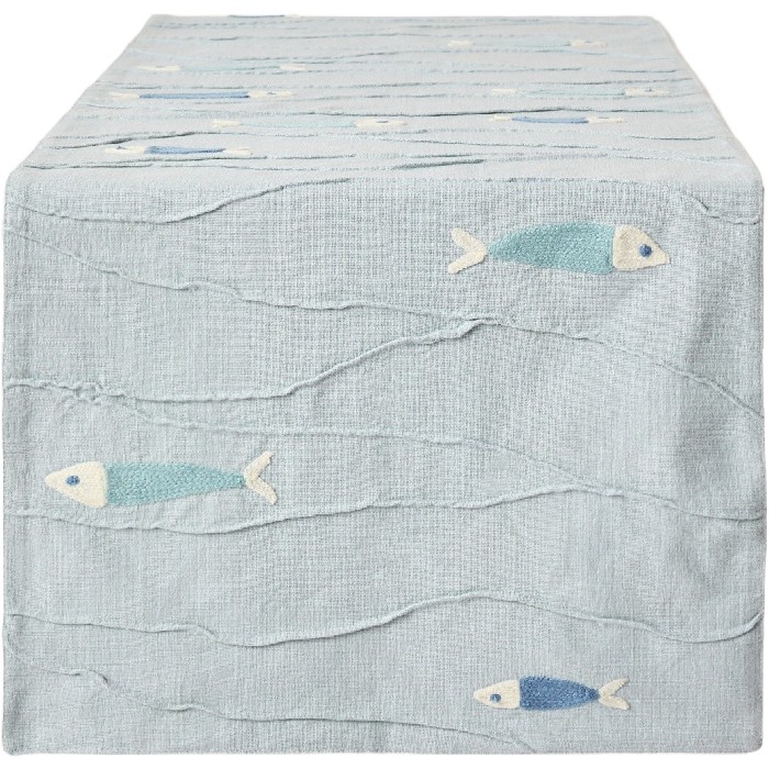 home-textiles/table-cloths-runners/coincasa-cotton-table-runner-with-fish-embroidery-6813792