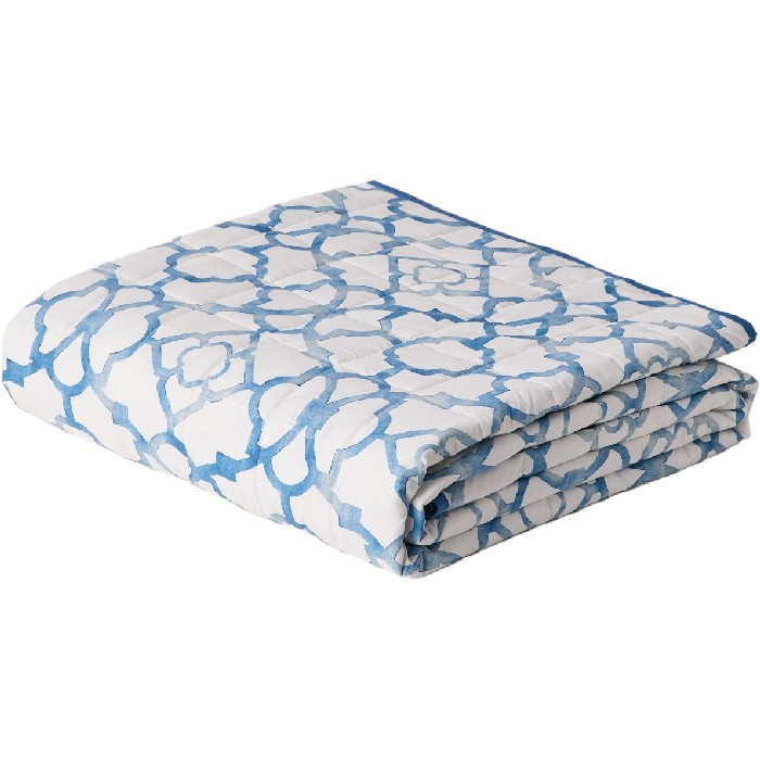 home-textiles/bedspreads-duvets-quilts/coincasa-cotton-percale-quilt-geometric-pattern-6814099