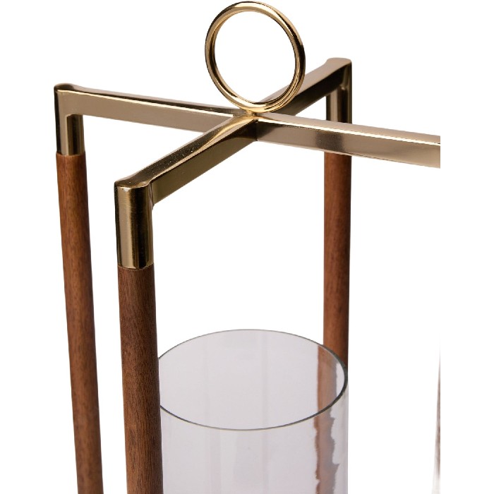 home-decor/candle-holders-lanterns/coincasa-lantern-with-windbreak-brown-6814389