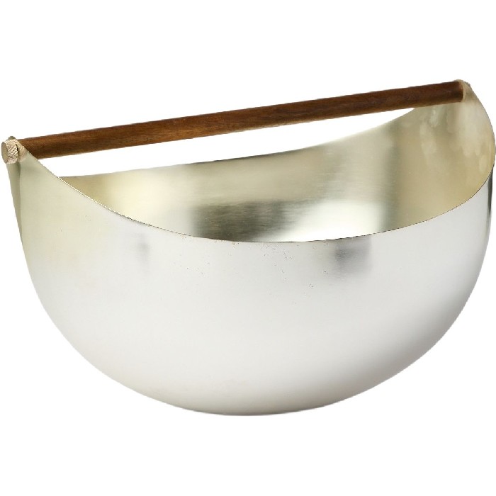 tableware/centrepieces-fruit-bowls/coincasa-steel-and-mango-wood-centrepiece-gold-6814407
