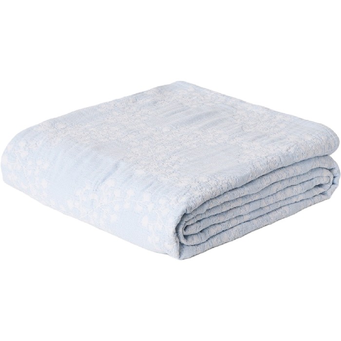 home-textiles/bedspreads-duvets-quilts/coincasa-pure-cotton-bedspread-with-hydrangea-motif-6814504