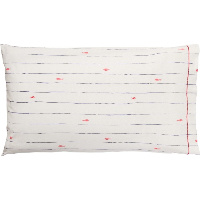 home-textiles/pillow-cases/coincasa-washed-cotton-pillowcase-with-striped-and-fish-pattern-6814507
