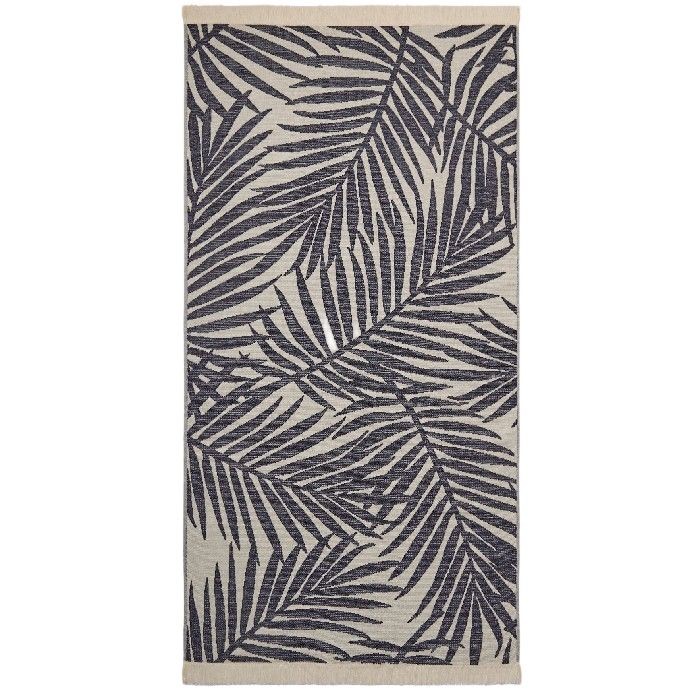 outdoor/beach-related/coincasa-hammam-beach-towel-jacquard-cotton-leaf-pattern-6815739