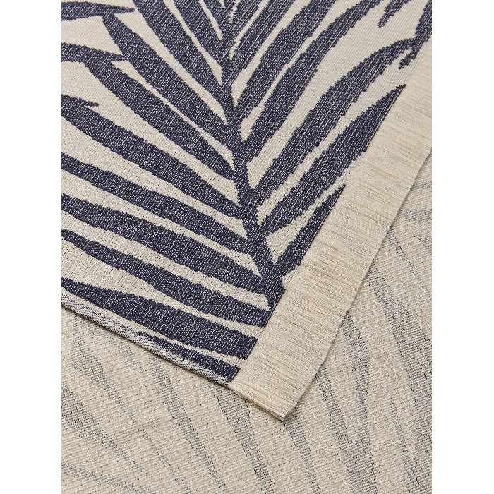 outdoor/beach-related/coincasa-hammam-beach-towel-jacquard-cotton-leaf-pattern-6815739