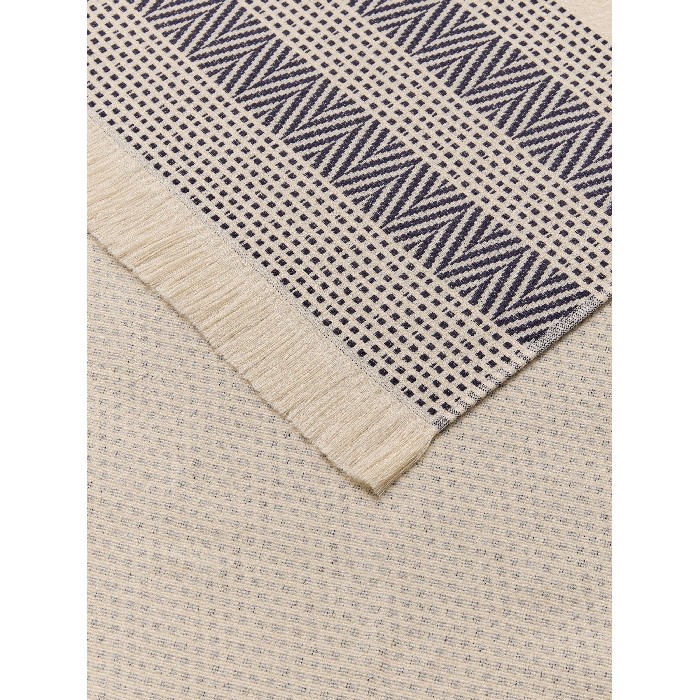 outdoor/beach-related/coincasa-hammam-beach-towel-jacquard-cotton-leaf-pattern-6815741