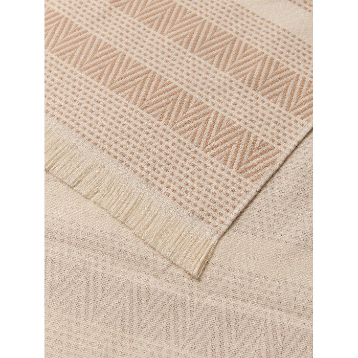 outdoor/beach-related/coincasa-hammam-beach-towel-jacquard-cotton-leaf-pattern-6815742
