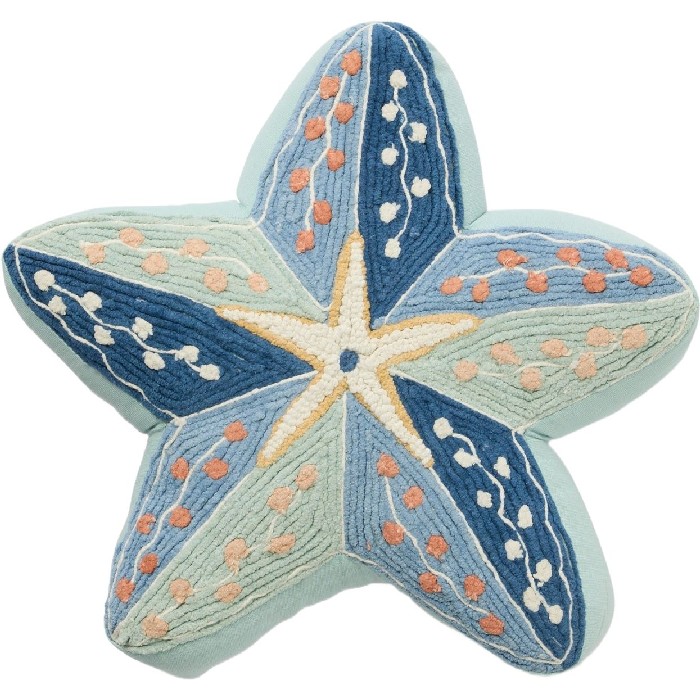 home-textiles/cushions-cushion-covers/coincasa-chenille-star-cushion-multicolour-6816933