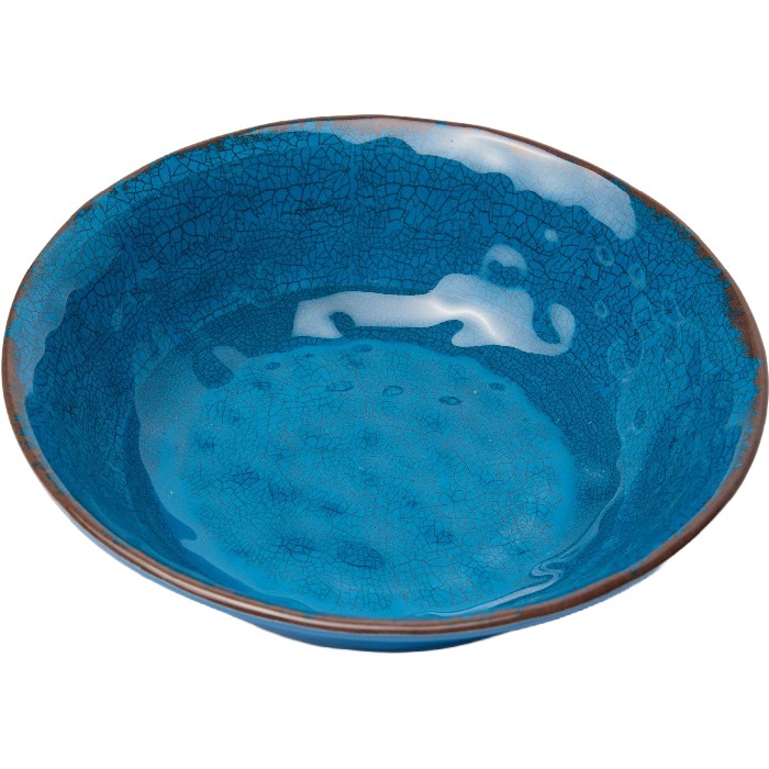 tableware/plates-bowls/coincasa-blue-melamine-soup-plate-6816970