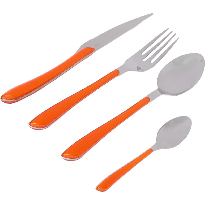 tableware/cutlery/coincasa-cutlery-set-with-coloured-handles-24-pieces-6817270