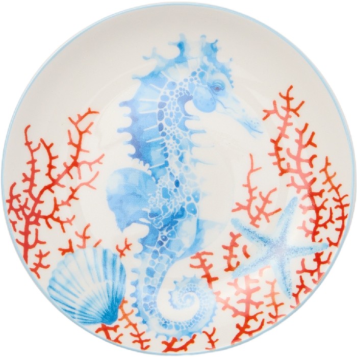 tableware/plates-bowls/coincasa-new-bone-china-bread-plate-with-marine-decoration-6817346