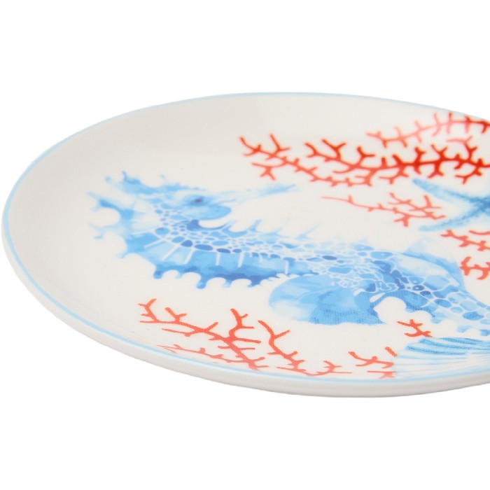 tableware/plates-bowls/coincasa-new-bone-china-bread-plate-with-marine-decoration-6817346
