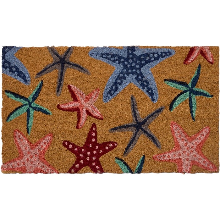 home-textiles/carpets-rugs/coincasa-starfish-print-doormat-multicolour-6818000