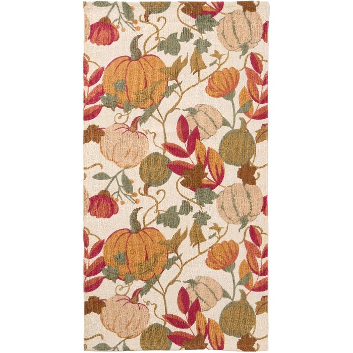 home-textiles/kitchen-textiles/coincasa-cotton-kitchen-rug-with-pumpkin-print-6819665