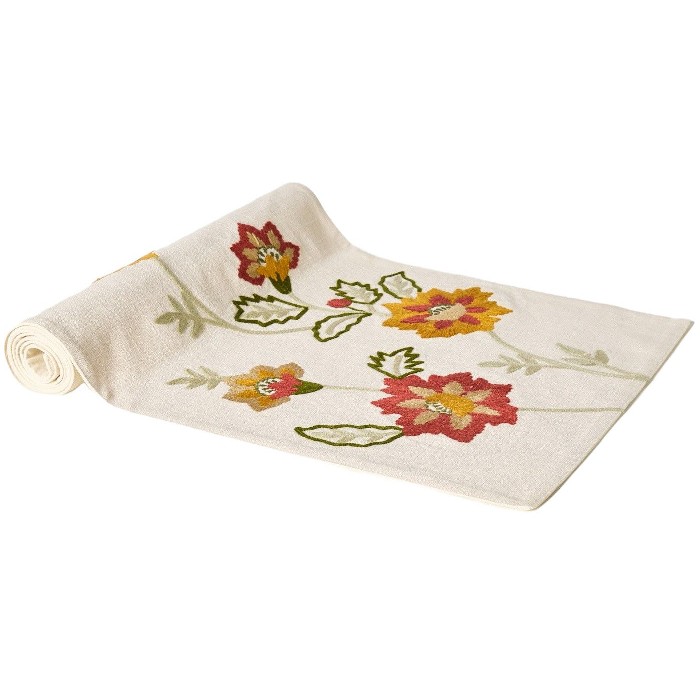 home-textiles/table-cloths-runners/coincasa-embroidered-floral-cotton-table-runner-6820724