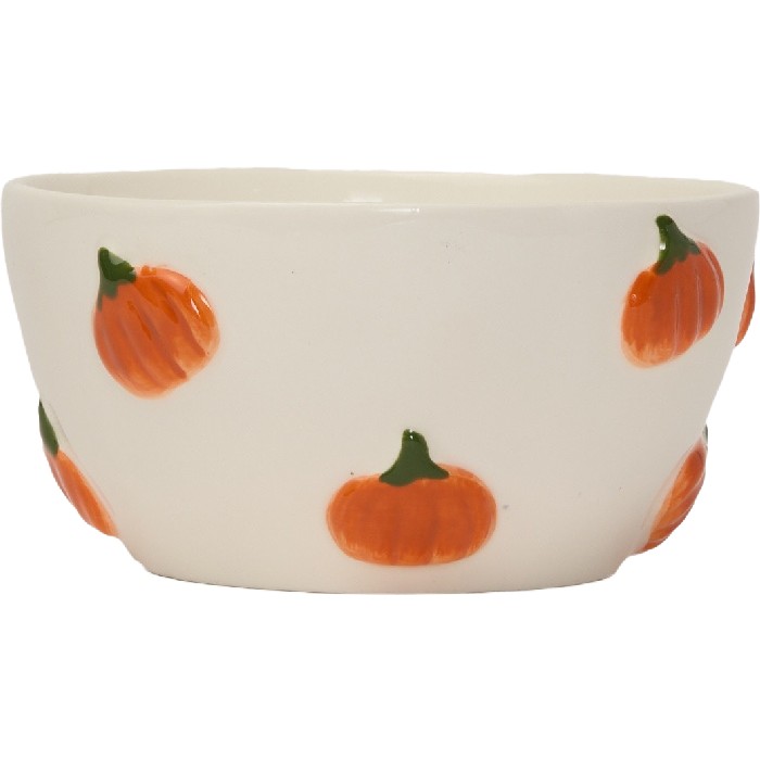 tableware/plates-bowls/coincasa-pumpkin-shaped-stoneware-bowl-6820860