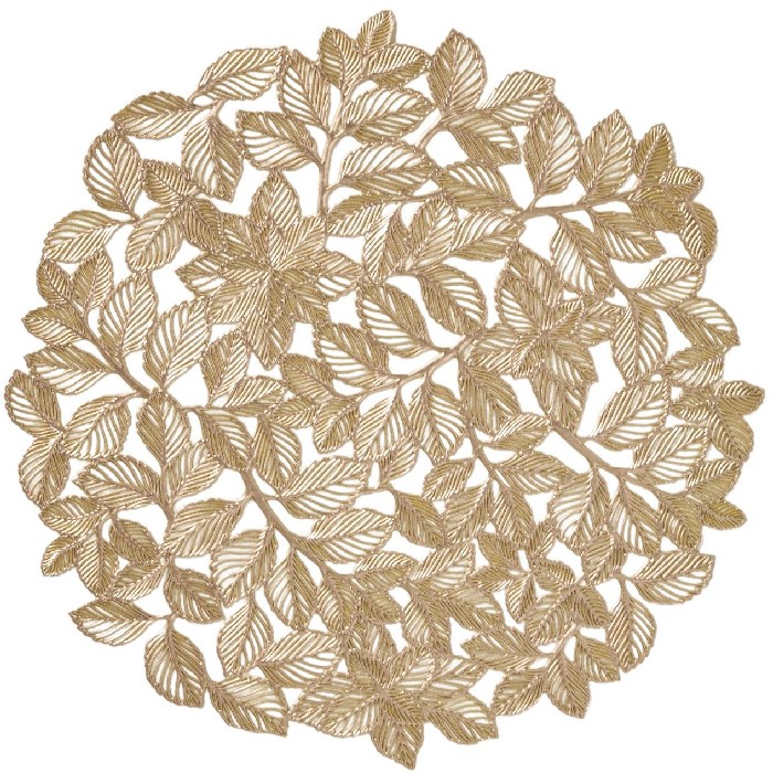 tableware/placemats-coasters-trivets/coincasa-perforated-placemat-with-leaves-6820915