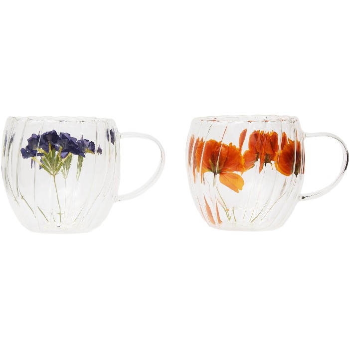 tableware/mugs-cups/coincasa-double-walled-espresso-cups-with-flowers-6820969