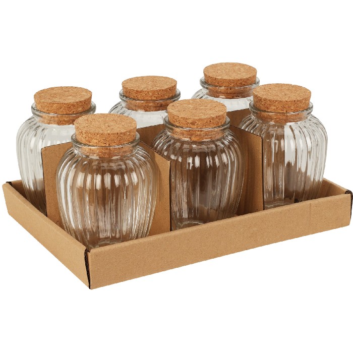 kitchenware/food-storage/excellent-houseware-storage-jar-280ml-glass-with-cork-lid
