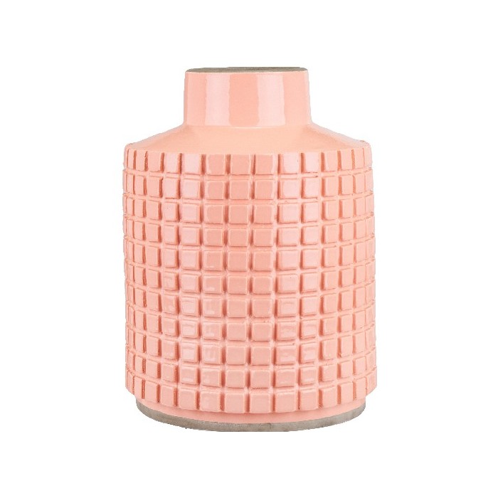 home-decor/vases/malone-apricot-stoneware-square-design-vase