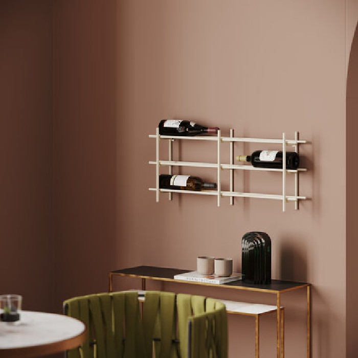 kitchenware/racks-holders-trollies/kare-wine-shelf-cape-town-greige-80cm-x-34cm-beige