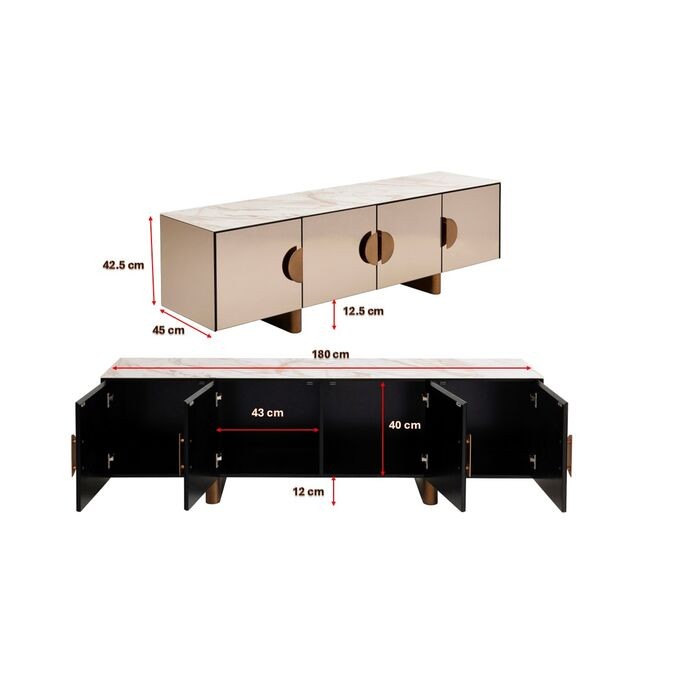 living/sideboards/kare-lowboard-lunar-–-180cm-x-55cm-–-70134