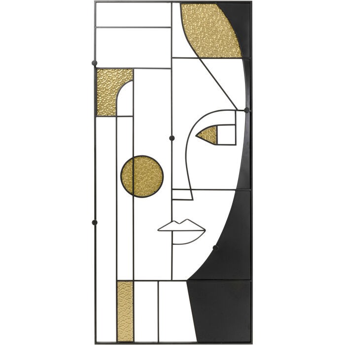 household-goods/coat-umbrella-racks/kare-coat-rack-art-girl-face-90x200cm