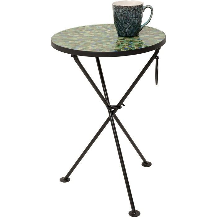 living/coffee-tables/kare-side-table-clack-mosaic-–-green-blue-diameter-35cm-–-70313